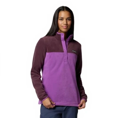 Afbeelding van Columbia Benton SPRINGS 1/2 SNAP Fleece trui, Dames, Maat: Small, Razzle/moonvista
