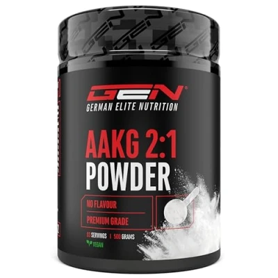 Afbeelding van AAKG 500 g L Arginine Alpha Ketoglutaraat (2:1) Optimale oplosbaarheid Veganistisch Puur poeder zonder toevoegingen Hoogwaardig Aminozuur