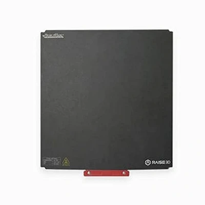 Afbeelding van RAISE3D bouwplatform voor Pro3, Pro3 Plus 348 x 369 mm Build Plate With Handle And Buildtak [S]3.01.1.024.034A01
