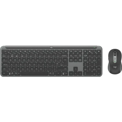 Afbeelding van Randapparaten: Toetsenborden: Logitech MK950 Signature for Business toetsenbord Inclusief muis Kantoor RF draadloos + Bluetooth QWERTY Brits Engels