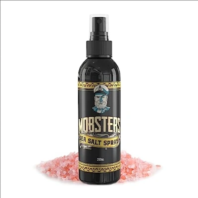 Afbeelding van Mobsters Sea Salt Spray, texturizing zeezoutspray voor mannen, voegt volume en een natuurlijke afwerking toe, flexibele hold, haar mannen vrouwen, haarspray styling, spray 200ml