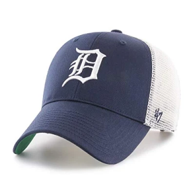 Afbeelding van 47Brand Branson Trucker MVP Cap Detroit Tigers B BRANS09CTP NY donkerblauw, blauw, Eén maat