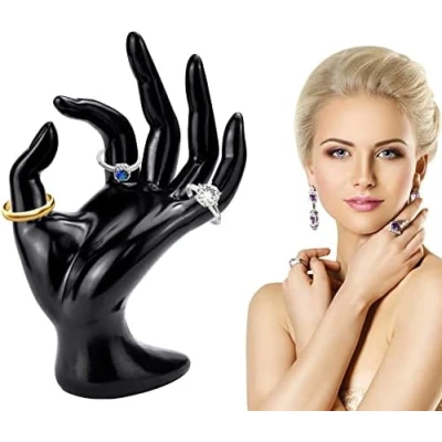 Afbeelding van Hand Sieraden Display Houder, OK Vorm Mannequin Armband Ring Houder Stand