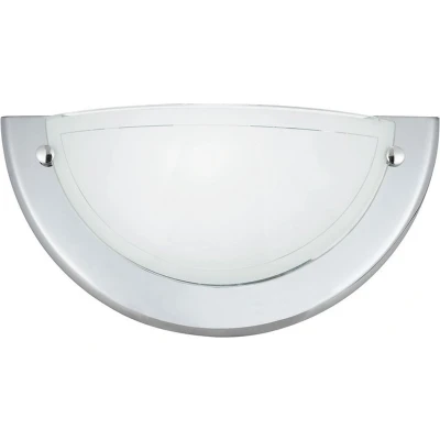 Afbeelding van Brilliant MIRAMAR Wandlamp Chroom;Transparant