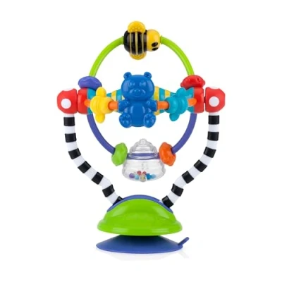 Afbeelding van Nûby Silly Spinwheel Kinderstoel Speelgoed Draaimolentje met Zuignap 6m+