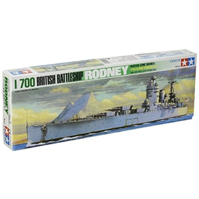 Afbeelding van TAMIYA TAM77502 1/700 Britse Rodney Battleship Plastic Model Boot Kit