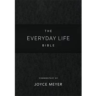 Afbeelding van Everyday Life Bible: Black LeatherLuxe®: The Power of God&#039;s Word for Living