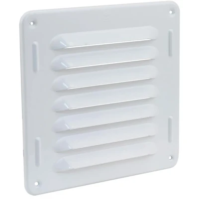 Afbeelding van Schoepenrooster Starx 16 x cm (Aluminium, Wit)