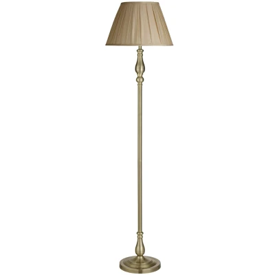 Afbeelding van Searchlight Vloerlamp Flemish met gevouwen kap