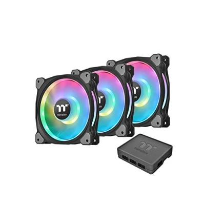 Afbeelding van Thermaltake Riing Duo 12 RGB Radiator Fan 3 Pack Dual