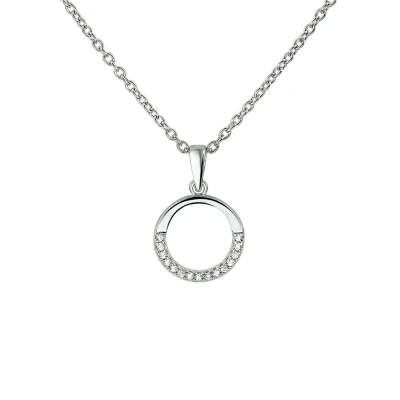 Afbeelding van Zilveren Ketting Zirkonia 1,5 mm x 41 45 cm lang