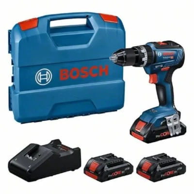 Afbeelding van Bosch GSB18V 55 18V Li ion Accu Schroefboormachine Set (3x 4Ah Accu) In L Case