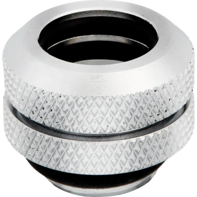 Afbeelding van Corsair Hydro X serie, XF Hardline, set van vier, 12 mm OD bits (G1/4 inch BSPP poortdraad, hoogwaardige afwerking, dubbele toric, compatibel met X) adapters, chroom