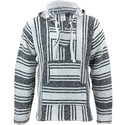Afbeelding van Mexicaanse Baja Jerga hoodie, trui, NATUURLIJK, XL