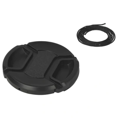 Afbeelding van vhbw Lens deksel 58mm binnengreep Snap on zwart compatibel met camera Panasonic Lumix G Vario 35 100mm 2.8 OIS, GX 12 mm 2,8 ASPH. Power OIS