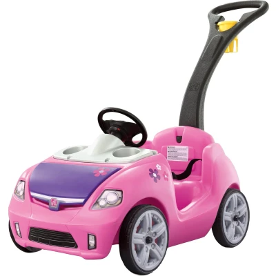 Afbeelding van Step2 Whisper Ride II Buggy Roze Loopauto Duwauto