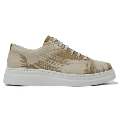 Afbeelding van Camper Runner UP Sneakers laag, Dames, Maat: 37, Grauer beige Leer