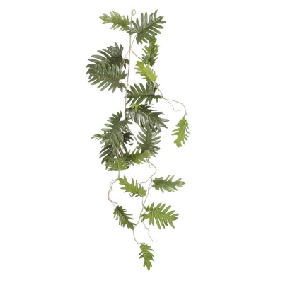 Afbeelding van Philodendron Selloum Kunstplant Slinger L115 x B37 H9 cm Groen