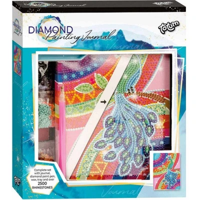 Afbeelding van Totum Diamond Painting Dagboek Pauw