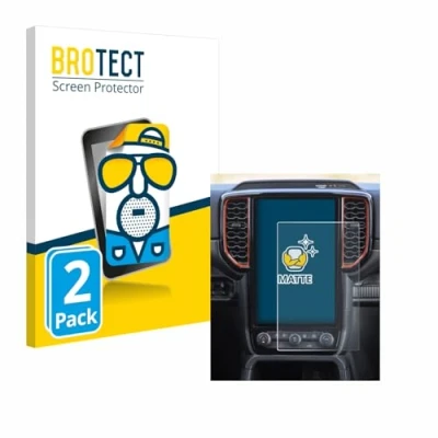 Afbeelding van BROTECT Screenprotector voor Ford Ranger XLT (2024) Folie Beschermfolie matte (2 Stuks)