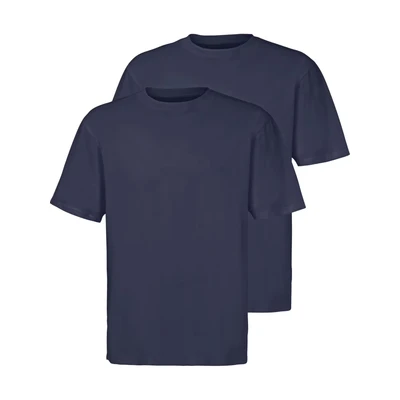 Afbeelding van Jan Vanderstorm T shirt ( set van 2 ) ERKE donkerblauw