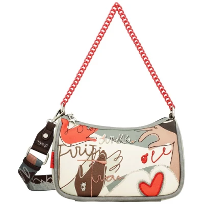 Afbeelding van Anekke Schoudertas Alma Ole Shoulder Bag Multicolor Veelkleurig