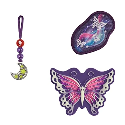 Afbeelding van Magneet Step by Magic Mags GLOW Butterfly Night