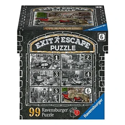 Afbeelding van Ravensburger EXIT Puzzle 16882 Im Gutshaus Garage 99 Teile für Erwachsene und Kinder ab 14 Jahren