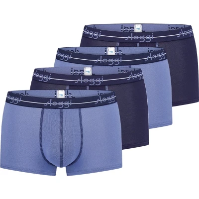 Afbeelding van Sloggi 4ER PACK Start Onderbroeken, Heren, Maat: Large, Blau dunkelblau