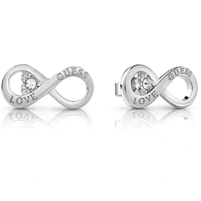 Afbeelding van Guess Oorbellen silvercoloured, Dames, Maat: One Size, Silver coloured