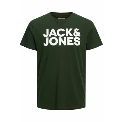Afbeelding van Jack &amp; Jones Jjecorp LOGO SS O NECK NOOS Tshirt print, Heren, Maat: XS, Mountain view