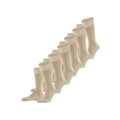 Afbeelding van Falke Happy 6PACK Everyday Casual Sokken, Heren, Maat: 47 50, Sand mel