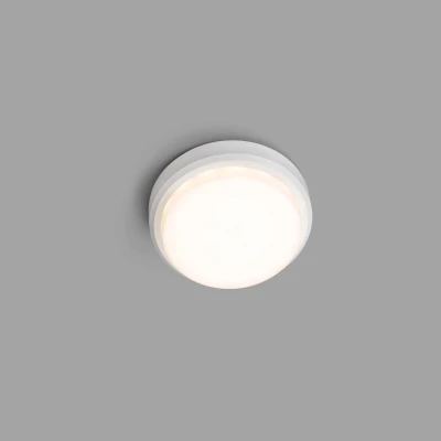 Afbeelding van Faro Lighting Tom Outdoor LED Witte Wand / Plafondlamp 7W 3000K IP65