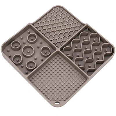 Afbeelding van Doweiss anti schrokbak voor honden, multifunctioneel, schrokbak, katten invoegen, langzame voerbak, honden en