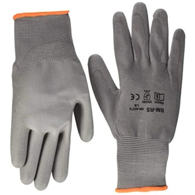 Afbeelding van Brüder Mannesmann Werkhandschoen Nylon PU maat L/9 (Hobby) 40372