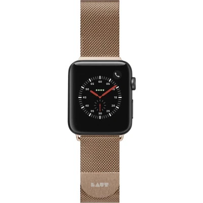 Afbeelding van LAUT steel loop Apple Watch bandje 42/44mm goud