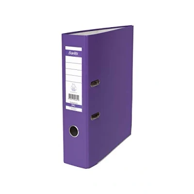 Afbeelding van Bantex Ordner A4, 8 cm breed, 15% meer capaciteit dan standaardmappen, verpakking van 20 stuks