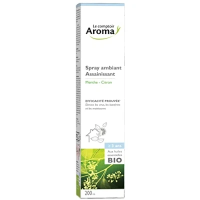 Afbeelding van Le Comptoir Aroma Luchtverfrissingsspray Mint Citroen 200 ml