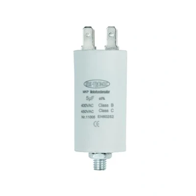 Afbeelding van MKP 5µF 450V Condensator, aanloopcondensator, motorcondensator, werkcondensator