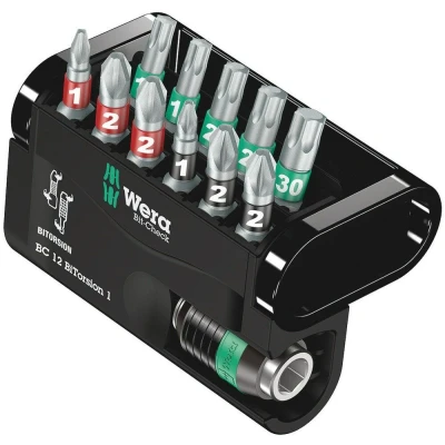 Afbeelding van Wera 12 delige bit check bitorsion bitset in cassette