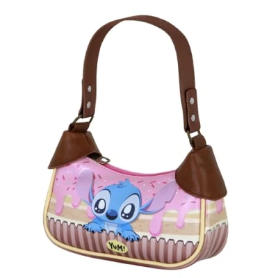Afbeelding van Disney Lilo and Stitch Muffin Fancy Casual tas, roze, 21,5 x 14,5 cm, Roze en Stitch, Eén maat, Tas