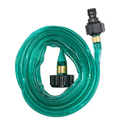 Afbeelding van Relaxdays sproeislang 3 meter sprinklerslang met koppelstukken bewatering tuin groen
