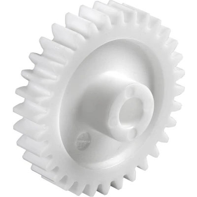 Afbeelding van Reely Polyacetaal Recht tandwiel Soort module: 0.5 Boordiameter: 4 mm Aantal tanden: 25