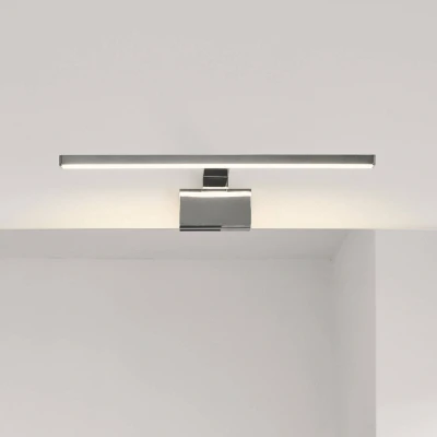 Afbeelding van Nordlux Badkamer wandlamp Marlee, metaal, chroom afwerking, 50 cm, 3.000K