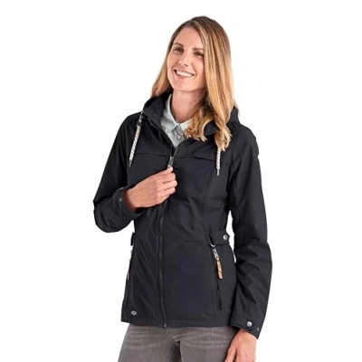 Afbeelding van G.I.G.A. DX Women&#039;s Casual functioneel jack met afritsbare capuchon Jamil WMN JCKT A, dark navy, 40, 36742 000