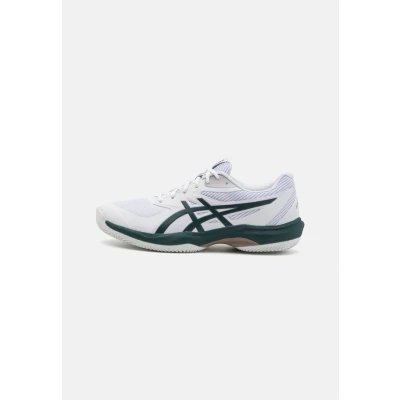 Afbeelding van Asics GAME CLAY Tennisschoenen voor kleibanen, Heren, Maat: 42, White/saxon green Textiel/ synthetisch