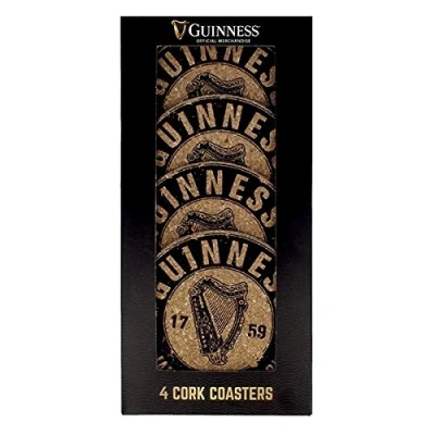 Afbeelding van GUINNESS kurk onderglas (4 stuks)