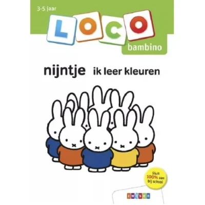 Afbeelding van Loco Nijntje ik leer kleuren (bambino)
