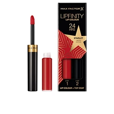 Afbeelding van 2x Max Factor Lipfinity Lipstick Limited Edition 088 Starlet 2,3 ml