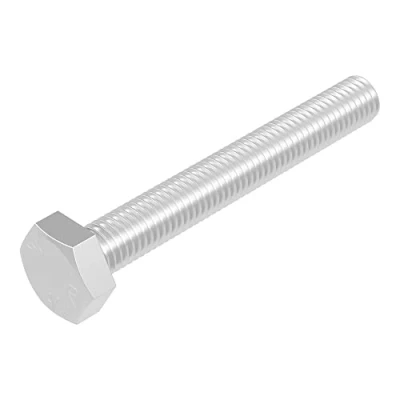 Afbeelding van SECCARO zeskantschroef M8 x 60 mm, roestvrij staal V2A VA A2, DIN 933 / ISO 4017, buitenzeskant, 20 stuks